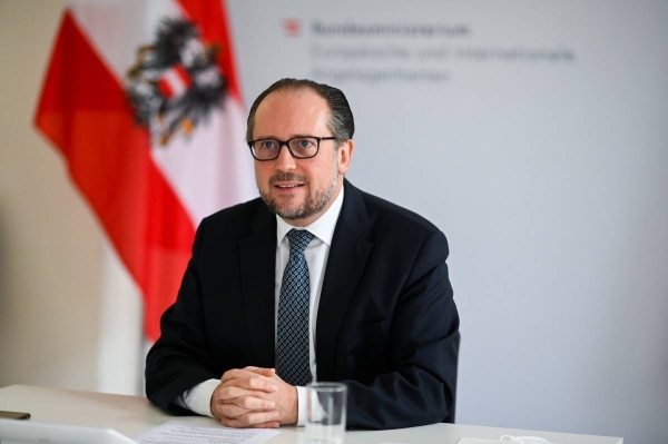 Austrian Foreign Minister Alexander Schallenberg.