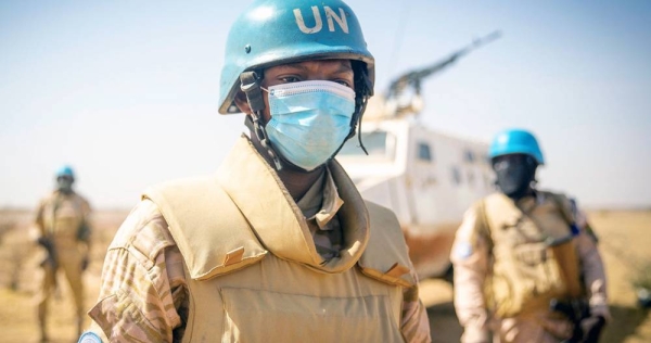 MINUSMA peacekeepers on patrol in Niafounké in Mali. — courtesy MINUSMA/Harandane Dicko