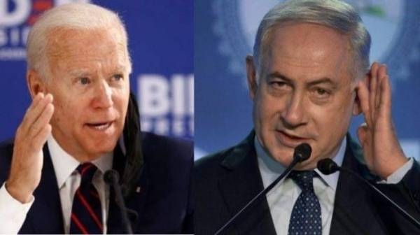 US President Joe Biden, left, spoke to Israeli Prime Minister Benjamin Netanyahu over the phone once again on Wednesday amid ongoing violence between Israel and Palestinians in the Gaza Strip. — Courtesy file photo