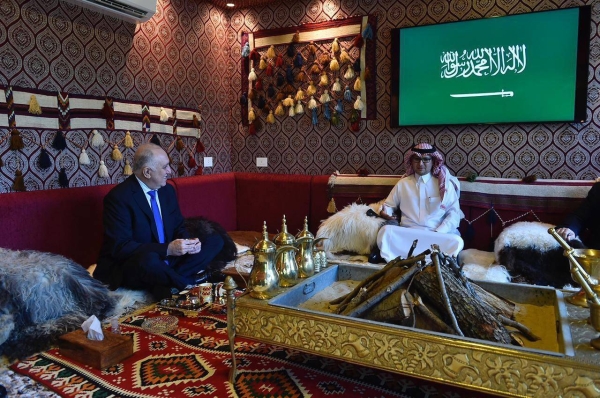 Saudi Arabia's Ambassador to Lebanon Walid Bin Abdullah Bukhari  received a number of delegations representing different segments of the Lebanese society who came to express their solidarity with the Kingdom and condemn the statements made by the Lebanese foreign minister. — Courtesy photos