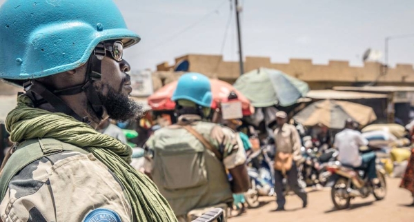 British Army driver and UN peacekeeper, Trooper Jack Drake pilots a Jackal 2 vehicle on patrol in the Gao region of Mali. — courtesy Crown copyright 2021