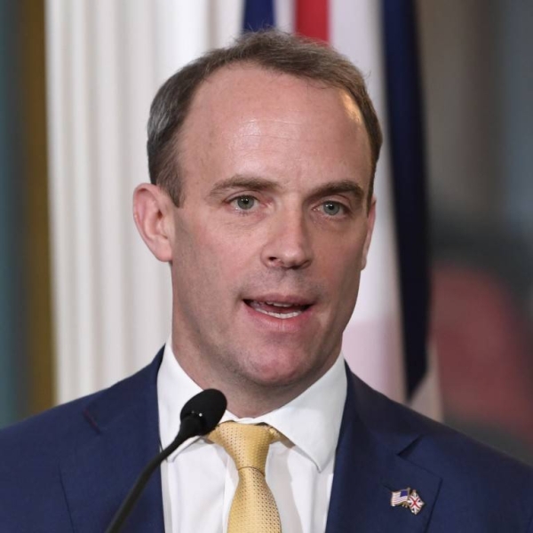 British Foreign Secretary Dominic Raab