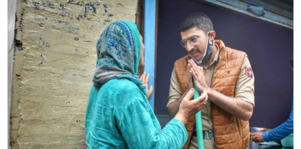 Indian security forces in the newly created union territory of Jammu and Kashmir are at the forefront in the battle against COVID-19 besides fighting militancy. 