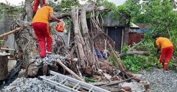 Rescue personnel are carrying out restoration work in war footing in different parts of the state of Odisha.