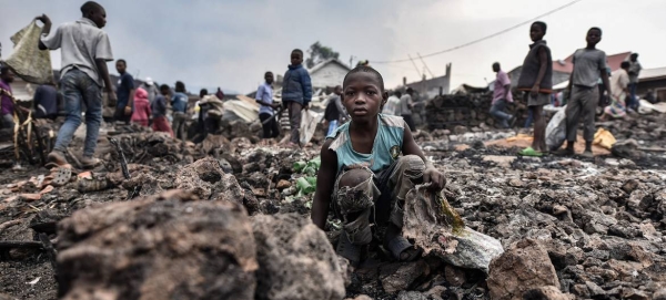Children are at risk following the volcanic eruption in Goma, Democratic Republic of the Congo. — Courtesy file photo
