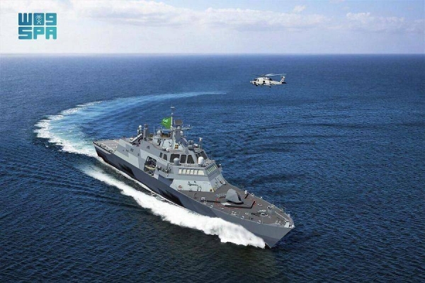 Keel laid for Royal Saudi Navy’s ship being built in US city of Wisconsin