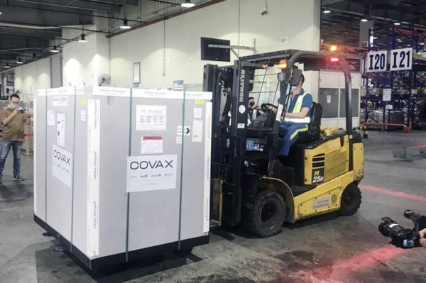 The Health Ministry said the second batch of 1,682 million AstraZeneca vaccine doses shipped via the COVAX Facility arrived in Viet Nam in the second week of May. 