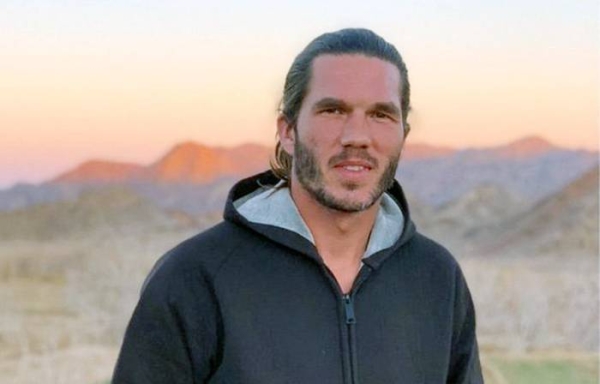 Explorer Benjamin Briere, 35, was arrested in Iran last May and accused of flying a drone in an area prohibited by the military. — courtesy Twitter