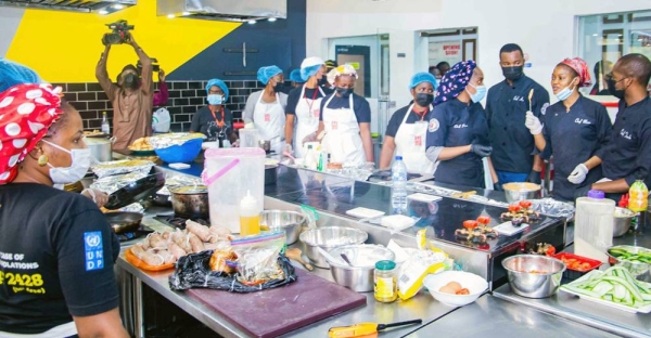 Blessing Ojukwu is now a chef. — courtesy UNDP Nigeria