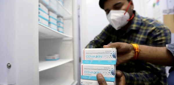 COVID-19 vaccine vials are stored in a government-run facility in New Delhi, India. — courtesy UNICEF/Amarjeet Singh