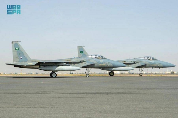 The Royal Saudi Air Force (RSAF) and the Hellenic Air Force completed joint exercises at the King Faisal Air Base in Tabuk on Thursday, the Saudi Press Agency reported.