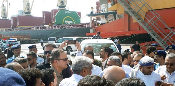 Meeting at Hodeidah Port, Yemen. (file) — courtesy UN Photo