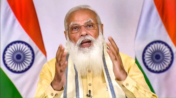 Indian Prime Minister Narendra Modi announced on Monday that the federal government would provide coronavirus vaccines free of charge to all adults, taking over the task of vaccination from state governments. — Courtesy photo