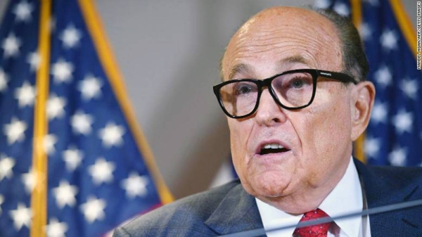 File photo of Rudy Giuliani.