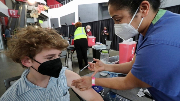 Pfizer Inc. and BioNTech will begin conducting a coronavirus vaccine trial among children under the age of12 in a late-stage study. — Courtesy file photo