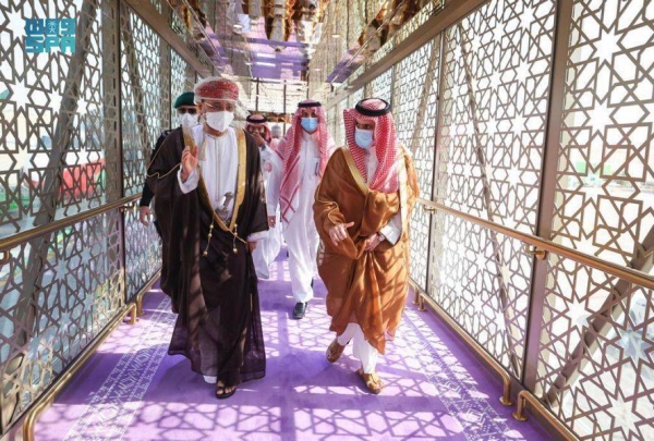 Oman's foreign minister arrives in Saudi Arabia on official visit