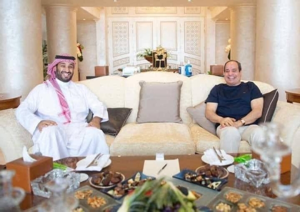 Crown Prince Muhammad Bin Salman, deputy premier and minister of defense, met with Egypt’s President Abdel Fattah El-Sisi in Sharm Al-Sheikh on Friday.