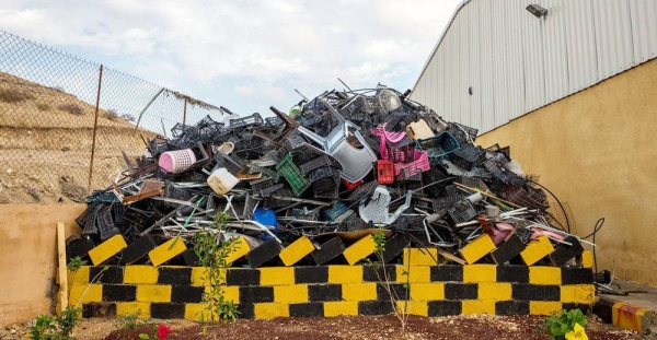 Women sort plastic at a recycling plant in Jordan. — courtesy UNDP/Sumaya Agha