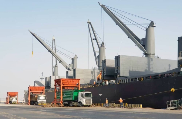 King Abdullah Port has achieved a new record for the monthly volume of breakbulk cargo, by handling over 600,000 tons.