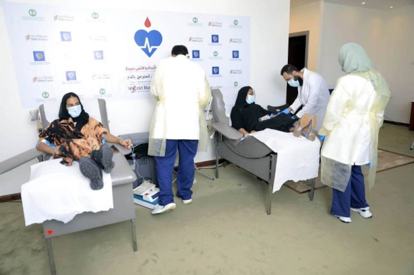 Al-Murjan Holding Group has launched a blood donation campaign in cooperation with King Faisal Specialist Hospital and Research Center, coinciding with the celebration of World Blood Donor Day, June 14.
