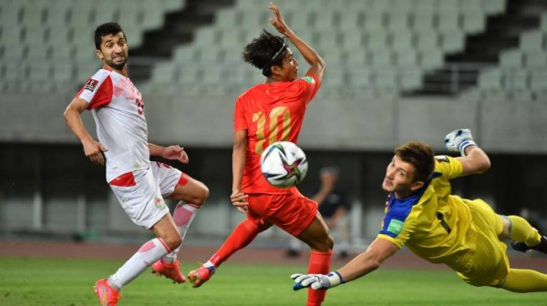  Tajikistan fell short of advancing to the final round of the FIFA World Cup Qatar 2022 Qualifiers and directly to the AFC Asian Cup China 2023 despite a 4-0 win over Myanmar on Tuesday which saw them finish second in Group F of the Asian Qualifiers. — Courtesy photo