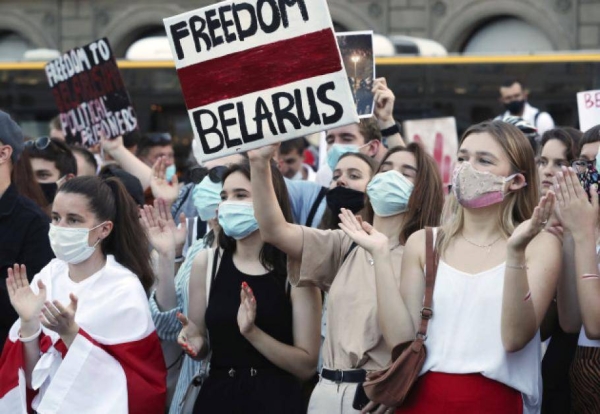  The European Union, in coordination with the United States, United Kingdom, and Canada, slapped new sanctions on the regime of Belarusian President Alexander Lukashenko in response to the 