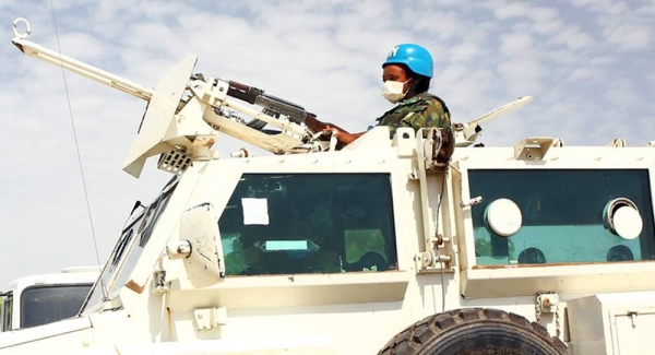 A woman UN peacekeeper attends a training exercise in Malakal, South Sudan. — courtesy UNMISSJanet Adongo