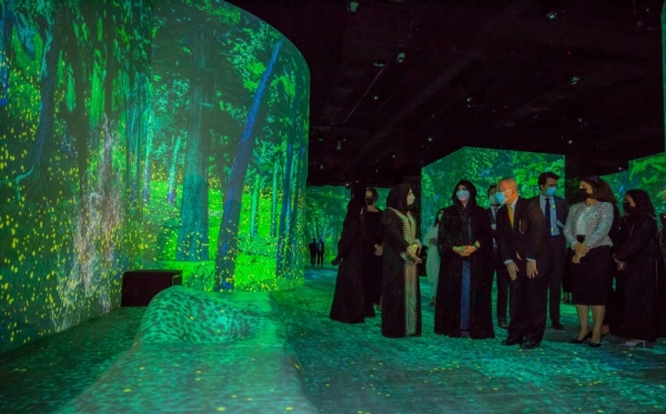  The emirate of Dubai unveiled on Tuesday Infinity des Lumières, the GCC’s largest immersive digital art center.