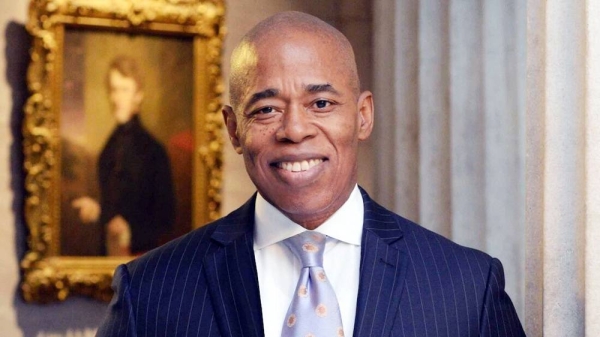 File photo of Brooklyn Borough President Eric Adams.