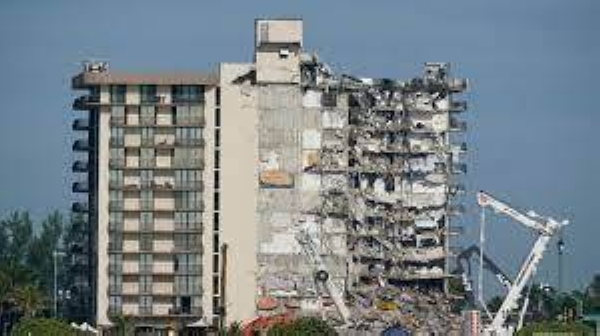 Rescue efforts at the condominium that partially collapsed in Florida were paused on Thursday out of concern about the stability of the remaining building, officials said. — Courtesy photo