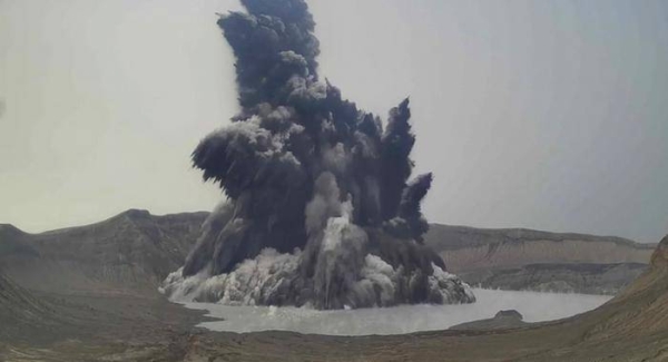 The Taal volcano in Batangas province, south of the capital Manila, caused disruption and concern on Thursday after spewing the 1km (0.62mile) high phreatomagmatic plume. — Courtesy photo
