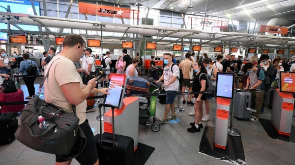 Australia plans to halve commercial passenger arrivals due to virus risks as parts of the country emerged from lockdowns on Friday. — Courtesy file photo