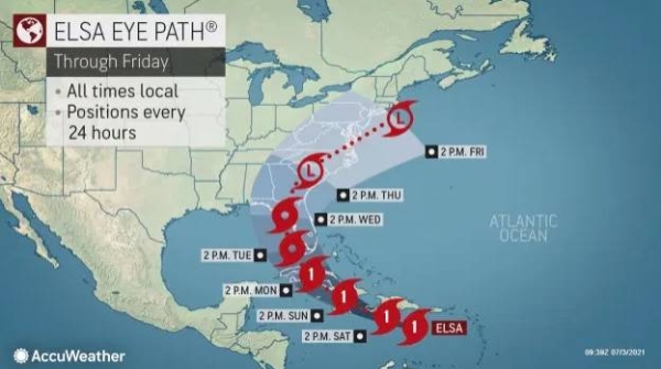 Hurricane Elsa races toward Haiti amid fears of landslides