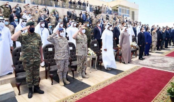 On behalf of Deputy Minister of Defense Prince Khalid Bin Salman, Saudi Chief of General Staff Lt. Gen. Fayyad Bin Hamed Al-Ruwaili attended the opening of the July 3rd Naval Base in Cairo. Egyptian President Abdel Fattah Al Sisi inaugurated the base.