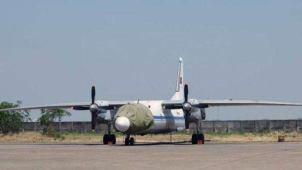 File photo of a Soviet-designed Antonov AN-26 plane, the type of plane of the Russian airliner that disappeared from radar on Tuesday on the Far Eastern peninsula of Kamchatka.
