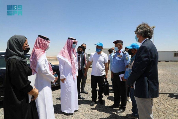 The CEO of Saudi Fund for Development (SFD), Sultan Bin Abdurrahman Al-Marshad, inaugurated on Wednesday a project to develop a renewable energy electricity network in Azraq camp for Syrian refugees in Jordan.