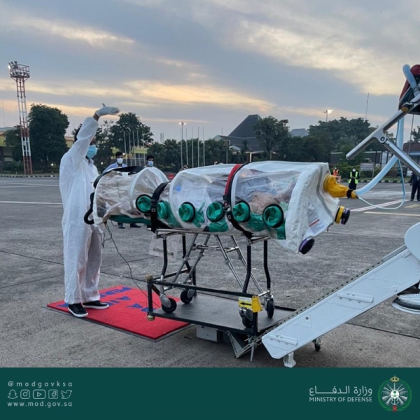 Citizen infected with COVID-19 successfully evacuated from Indonesia