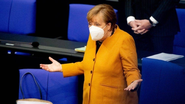 German Chancellor Angela Merkel has declined to follow France in making vaccination for COVID-19 mandatory for those working in the healthcare sector, at least in the short term.