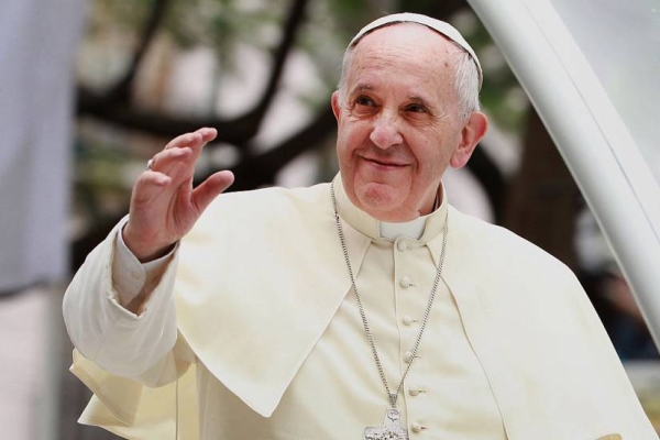  Pope Francis was discharged from Gemelli University Hospital in Rome on Wednesday, 10 days after undergoing surgery for colon diverticulitis. — Courtesy file photo