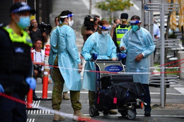 A 39-year-old man allegedly used a rope made from bedsheets to shimmy down from a fourth-floor hotel room and flee Australian quarantine, police said. — Courtesy file photo