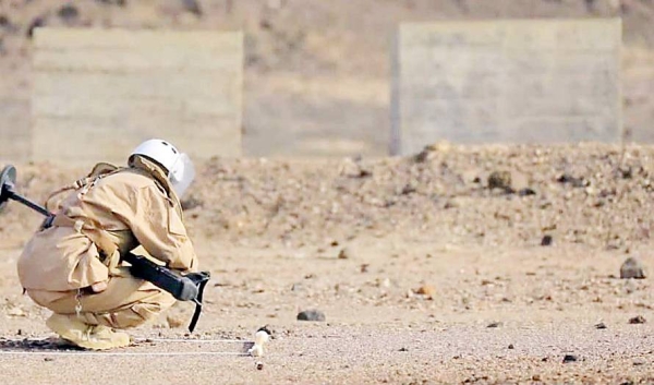 KSrelief extends Yemen mine clearance contract by 1 year for SR125 million