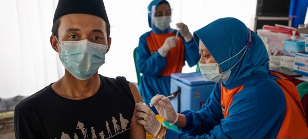 The first COVID-19 vaccines provided under the COVAX Facility arrived in Indonesia in March 2021.