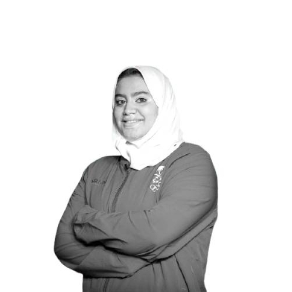 Tahani Al-Qahtani, the young Saudi judoka.