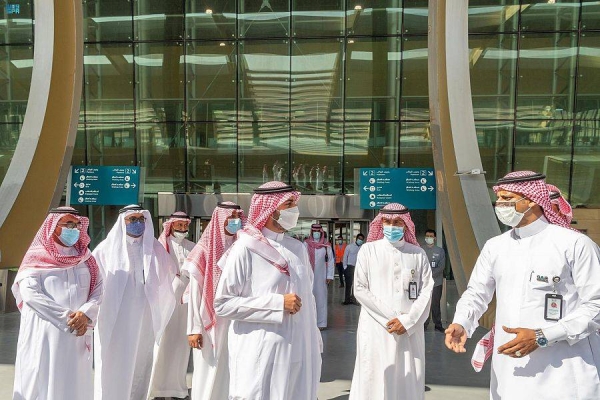 This was revealed during an inspection tour of Al-Qurayyat train station by Al-Jouf Emir Prince Faisal Bin Nawaf on Monday.