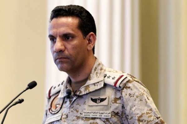 Arab Coalition destroys 2 Houthi armed 
drones, 3 ballistic missiles targeting Jazan