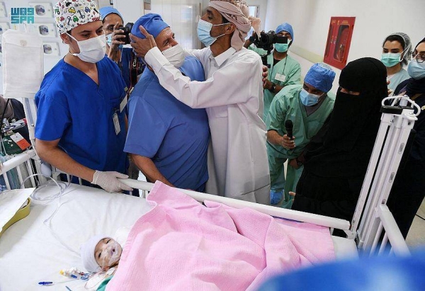 Surgery to separate girl from parasitic twin successful, says Al-Rabeeah