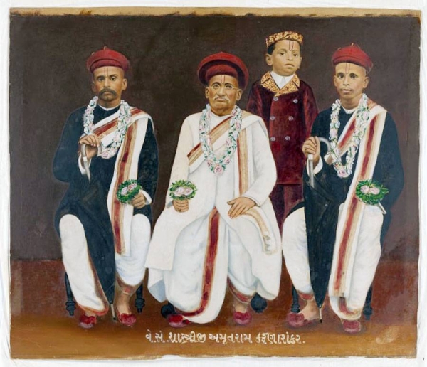 An untitled Gujarati family portrait is among the 14 items set to be returned. — courtesy National Gallery of Australia.