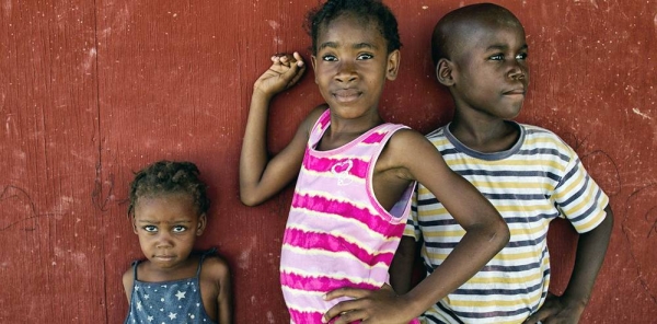 File photo shows children living in a displaced persons camp in Haiti. — courtesy UN Photo/Logan Abassi
