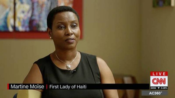 Haiti’s first lady Martine Moise