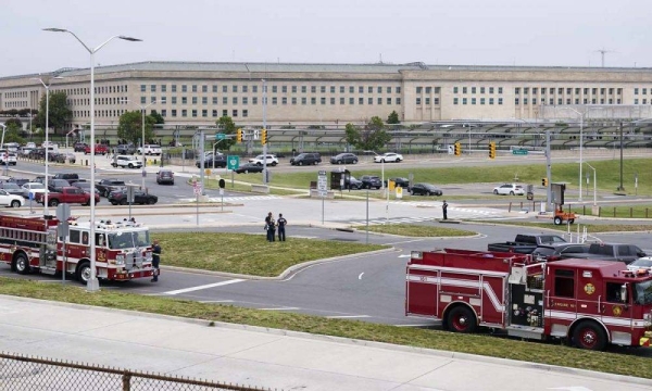 Gunshots were fired on Tuesday morning near the entrance of the Pentagon, resulting in multiple injuries. The facility, the headquarters of the US military, was temporarily placed on lockdown. — Courtesy photo